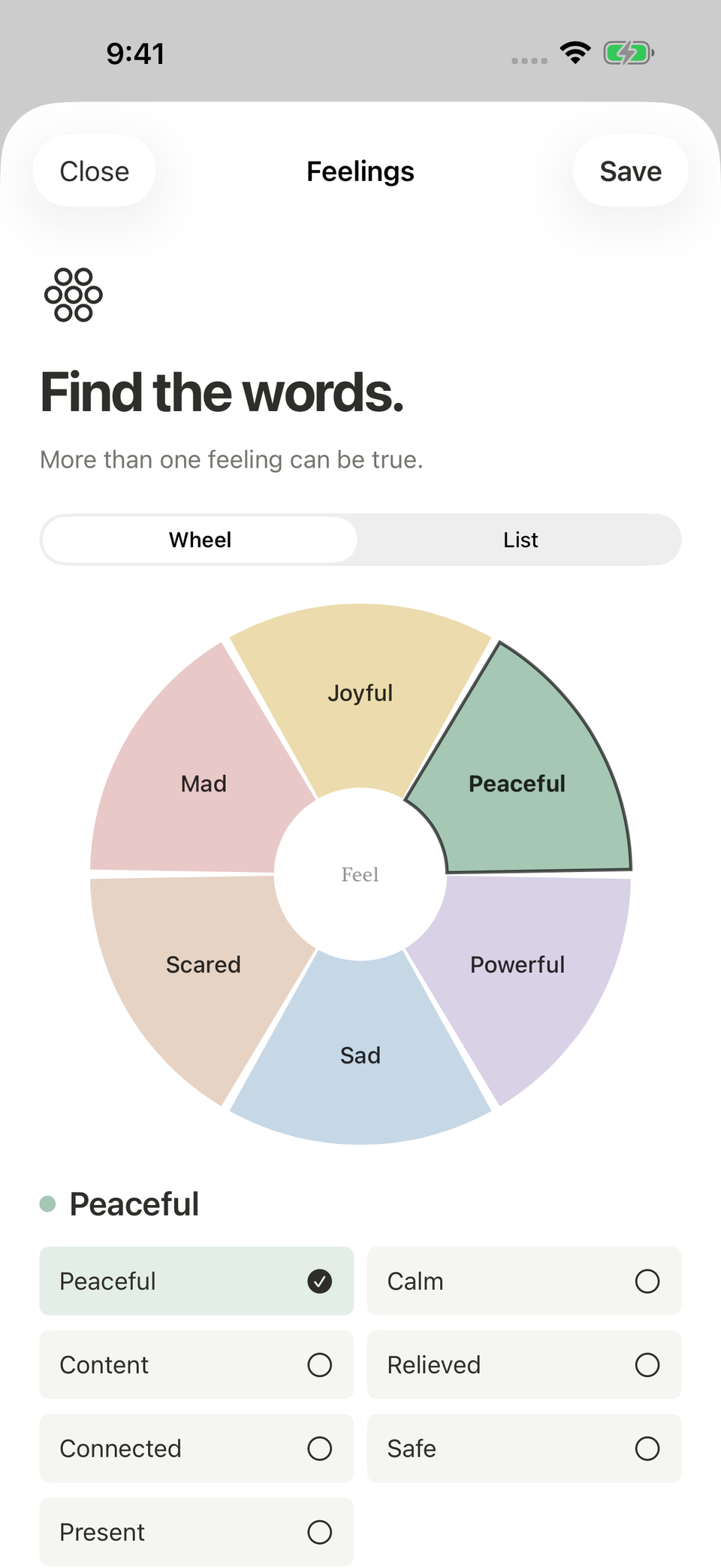 Feelings in Still